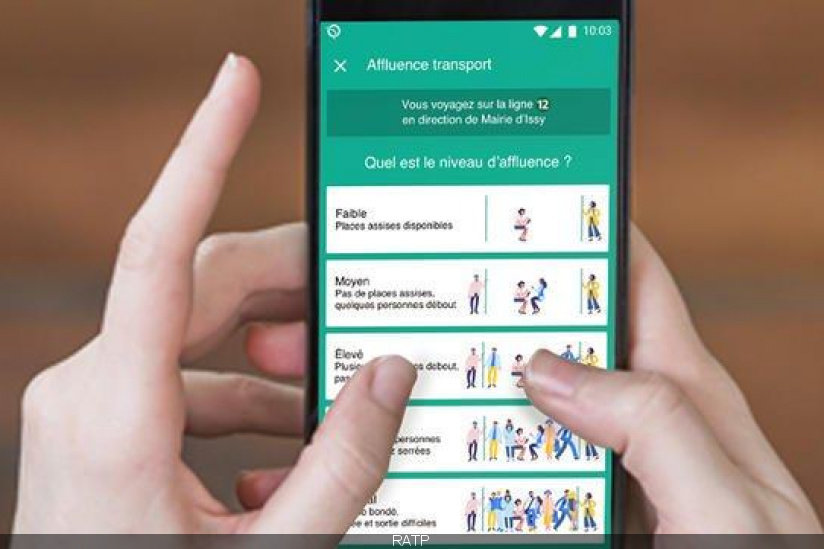 Une nouvelle fonctionnalité collaborative sur l’appli RATP pour un voyage plus serein